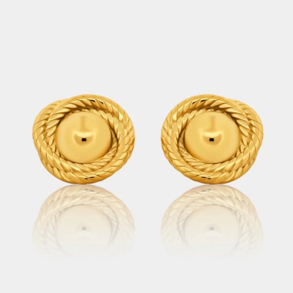 ROUND VINTAGE EARRINGS